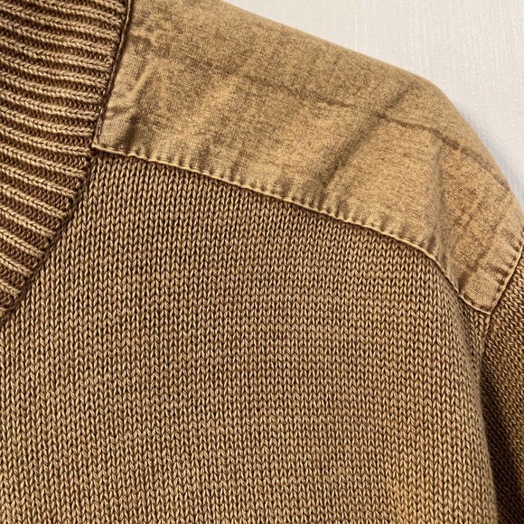 Cabela's Sweater Mens Size L Zip Up Long Sleeve Mock Neck - Picture 4 of 8